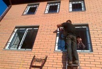 Монтаж решеток в Тюмени